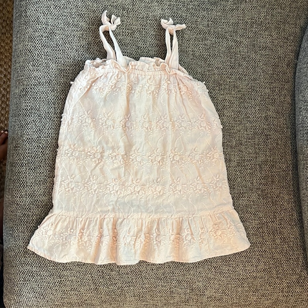Zara peachy blush dress, size 2-3 years